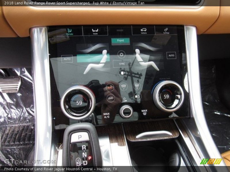 Controls of 2018 Range Rover Sport Supercharged