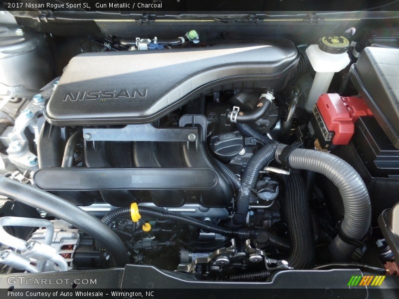 Gun Metallic / Charcoal 2017 Nissan Rogue Sport SL