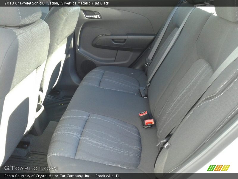 Silver Ice Metallic / Jet Black 2018 Chevrolet Sonic LT Sedan
