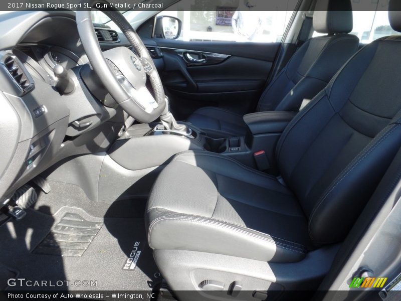 Gun Metallic / Charcoal 2017 Nissan Rogue Sport SL