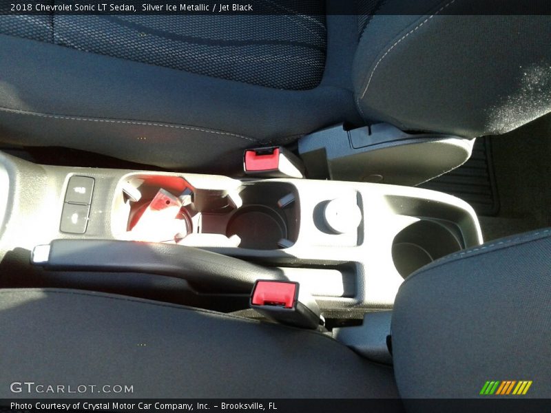 Silver Ice Metallic / Jet Black 2018 Chevrolet Sonic LT Sedan