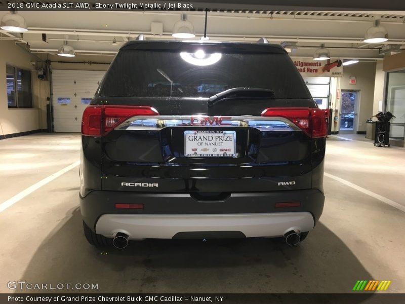 Ebony Twilight Metallic / Jet Black 2018 GMC Acadia SLT AWD