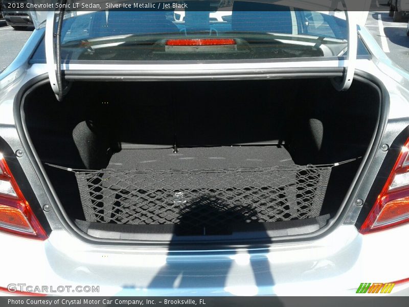 Silver Ice Metallic / Jet Black 2018 Chevrolet Sonic LT Sedan