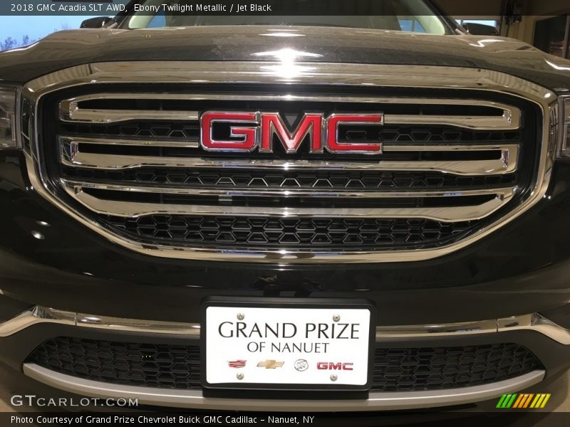 Ebony Twilight Metallic / Jet Black 2018 GMC Acadia SLT AWD