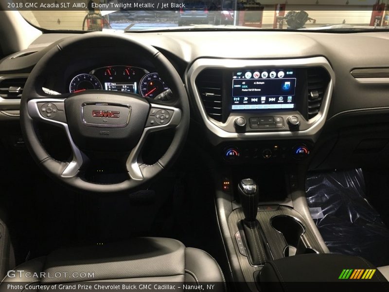 Ebony Twilight Metallic / Jet Black 2018 GMC Acadia SLT AWD