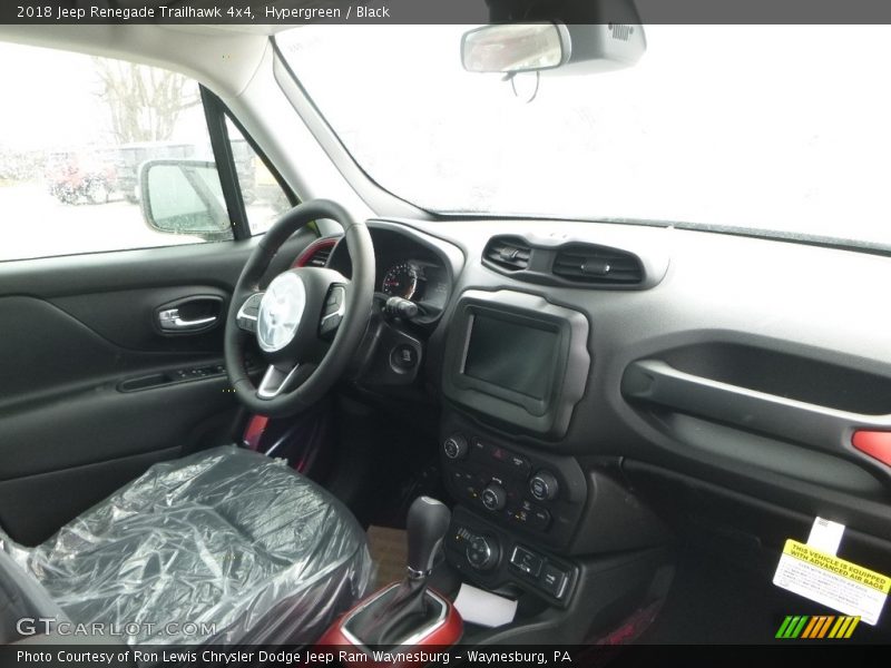 Hypergreen / Black 2018 Jeep Renegade Trailhawk 4x4