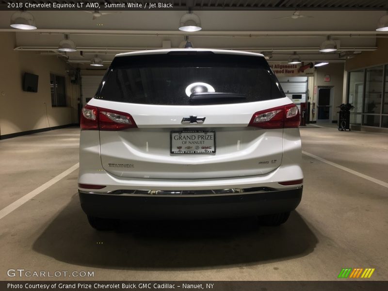 Summit White / Jet Black 2018 Chevrolet Equinox LT AWD