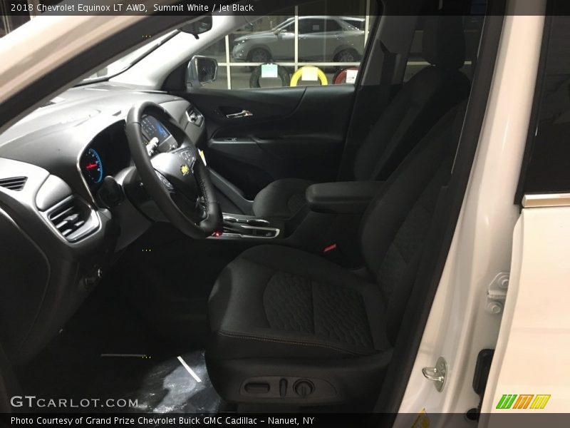Summit White / Jet Black 2018 Chevrolet Equinox LT AWD