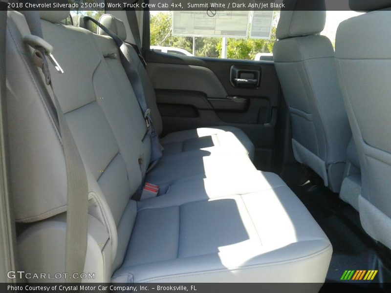 Summit White / Dark Ash/Jet Black 2018 Chevrolet Silverado 2500HD Work Truck Crew Cab 4x4