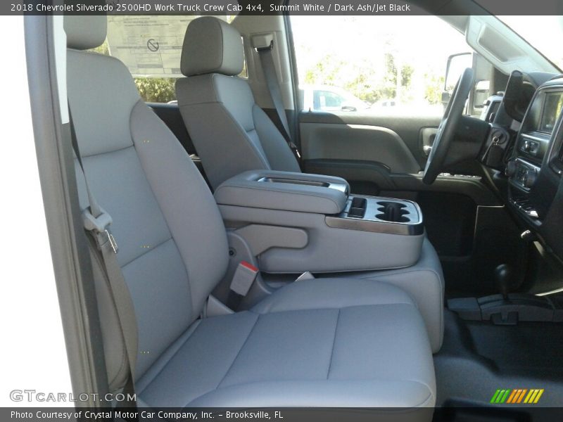 Summit White / Dark Ash/Jet Black 2018 Chevrolet Silverado 2500HD Work Truck Crew Cab 4x4
