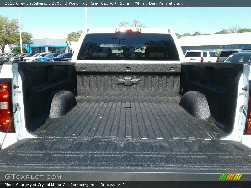 Summit White / Dark Ash/Jet Black 2018 Chevrolet Silverado 2500HD Work Truck Crew Cab 4x4
