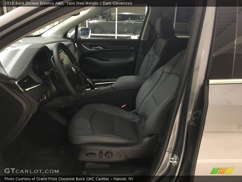 Satin Steel Metallic / Dark Galvanized 2018 Buick Enclave Essence AWD