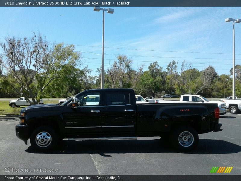Black / Jet Black 2018 Chevrolet Silverado 3500HD LTZ Crew Cab 4x4