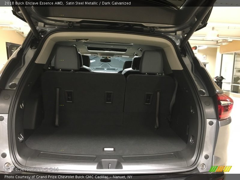 Satin Steel Metallic / Dark Galvanized 2018 Buick Enclave Essence AWD