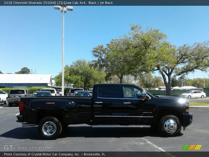 Black / Jet Black 2018 Chevrolet Silverado 3500HD LTZ Crew Cab 4x4