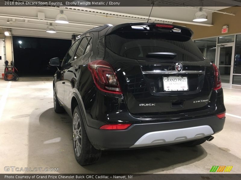 Ebony Twilight Metallic / Ebony 2018 Buick Encore Sport Touring