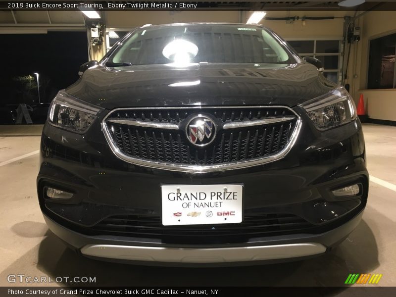 Ebony Twilight Metallic / Ebony 2018 Buick Encore Sport Touring