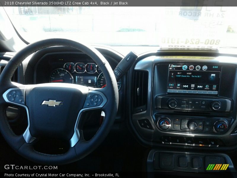 Black / Jet Black 2018 Chevrolet Silverado 3500HD LTZ Crew Cab 4x4