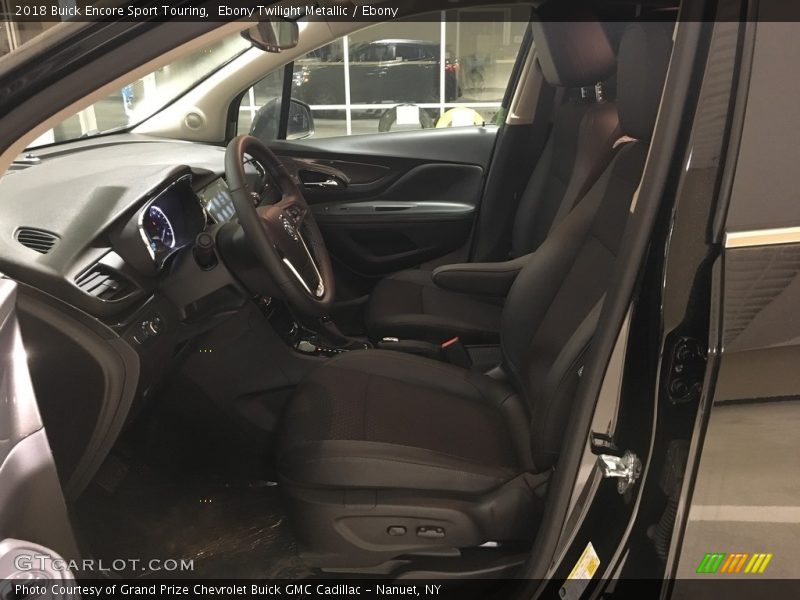 Ebony Twilight Metallic / Ebony 2018 Buick Encore Sport Touring