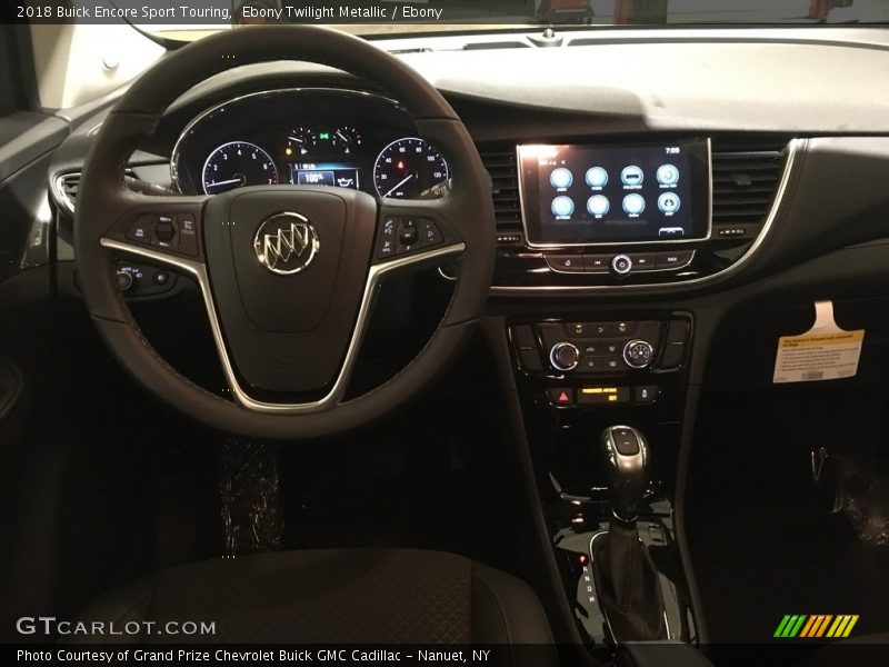 Ebony Twilight Metallic / Ebony 2018 Buick Encore Sport Touring