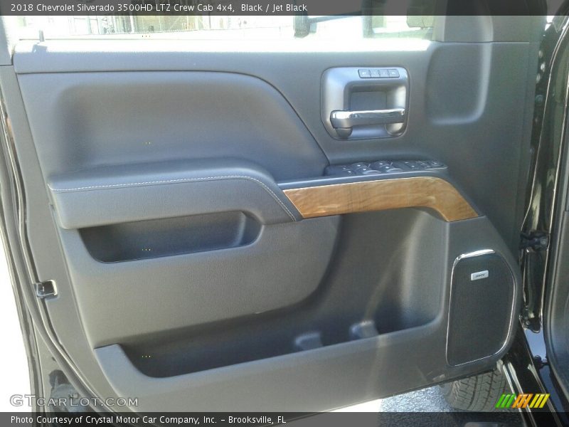Black / Jet Black 2018 Chevrolet Silverado 3500HD LTZ Crew Cab 4x4