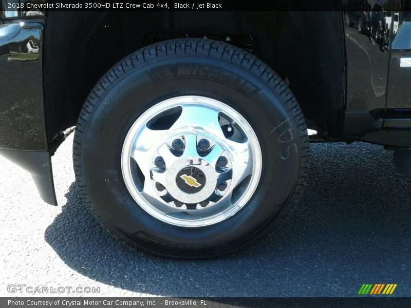 Black / Jet Black 2018 Chevrolet Silverado 3500HD LTZ Crew Cab 4x4