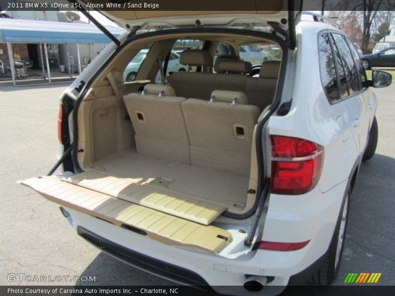 Alpine White / Sand Beige 2011 BMW X5 xDrive 35i