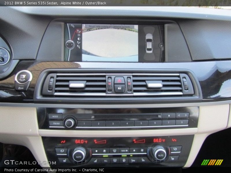 Alpine White / Oyster/Black 2012 BMW 5 Series 535i Sedan