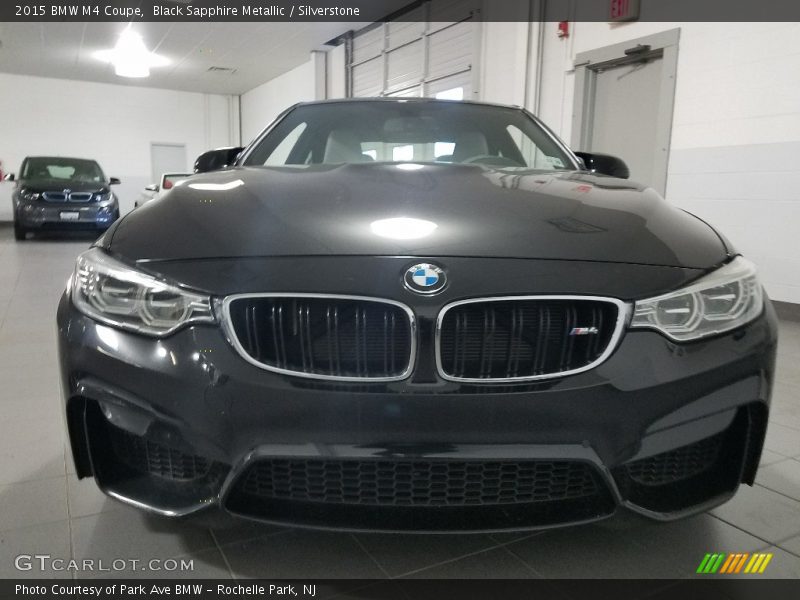 Black Sapphire Metallic / Silverstone 2015 BMW M4 Coupe