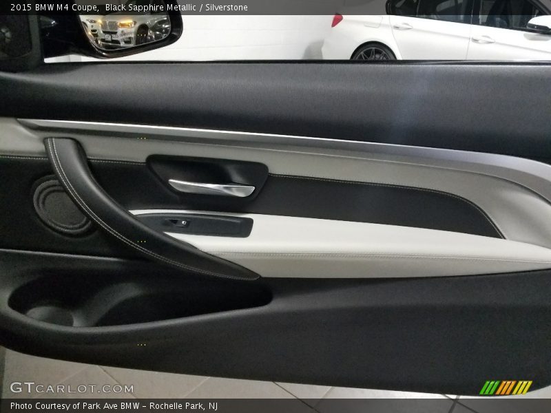Black Sapphire Metallic / Silverstone 2015 BMW M4 Coupe