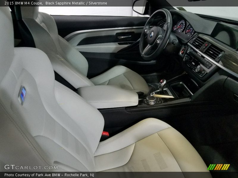 Black Sapphire Metallic / Silverstone 2015 BMW M4 Coupe