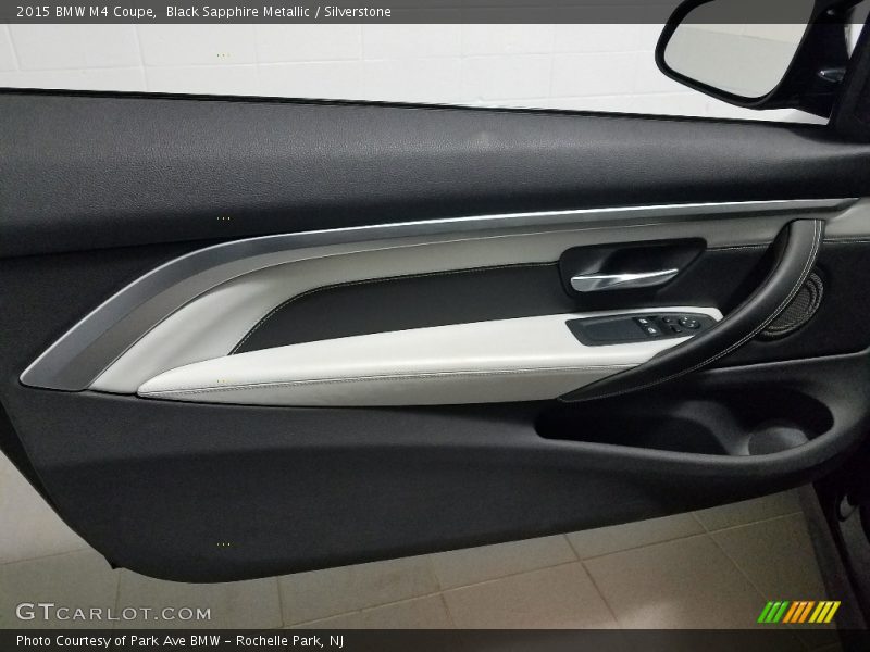 Black Sapphire Metallic / Silverstone 2015 BMW M4 Coupe