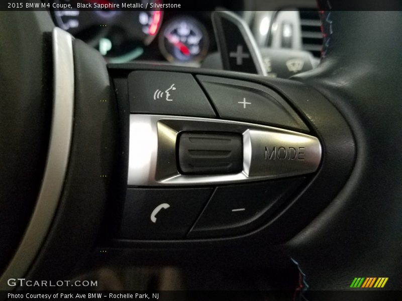 Black Sapphire Metallic / Silverstone 2015 BMW M4 Coupe