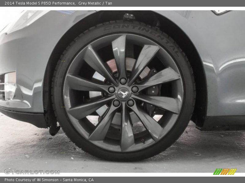  2014 Model S P85D Performance Wheel