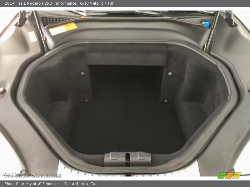  2014 Model S P85D Performance Trunk