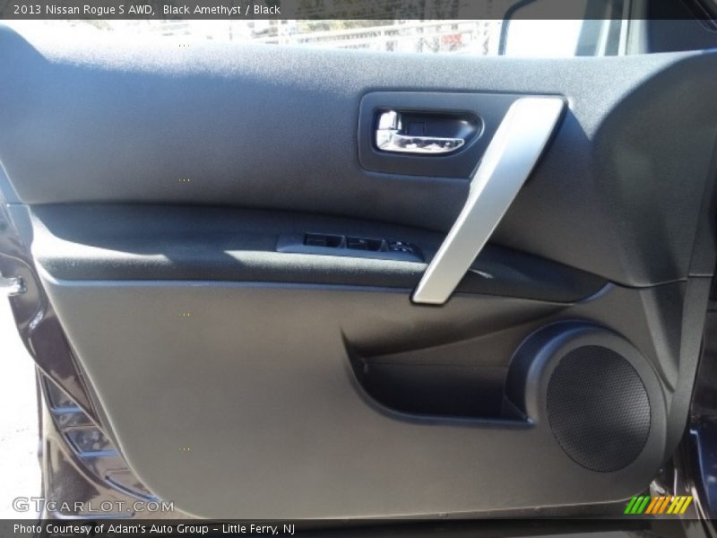 Black Amethyst / Black 2013 Nissan Rogue S AWD