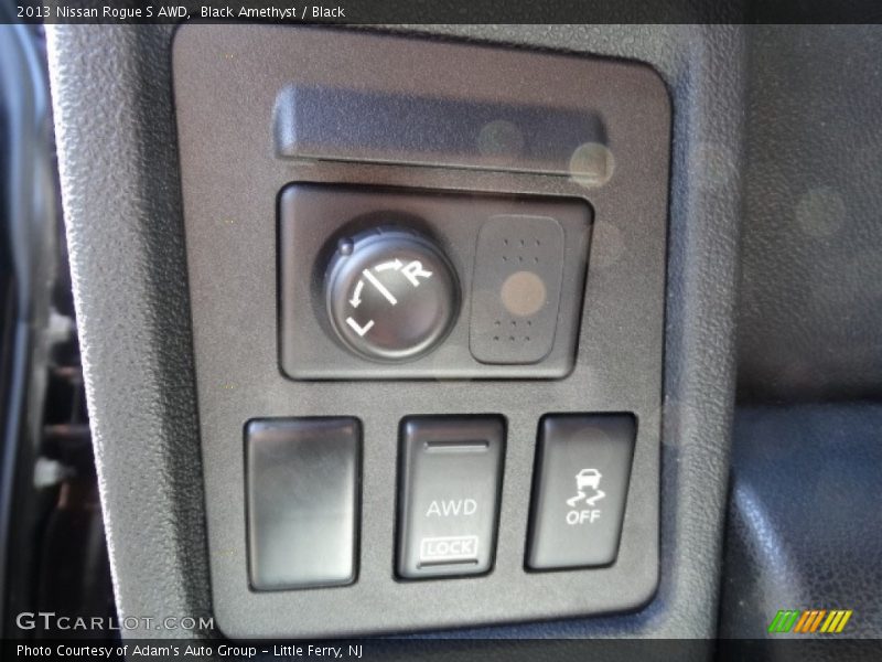 Black Amethyst / Black 2013 Nissan Rogue S AWD