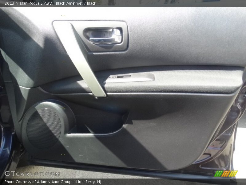 Black Amethyst / Black 2013 Nissan Rogue S AWD