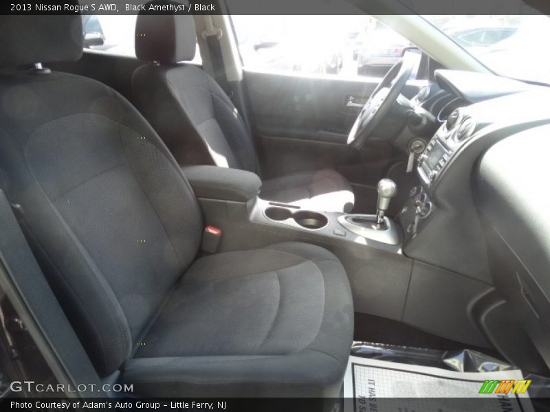 Black Amethyst / Black 2013 Nissan Rogue S AWD
