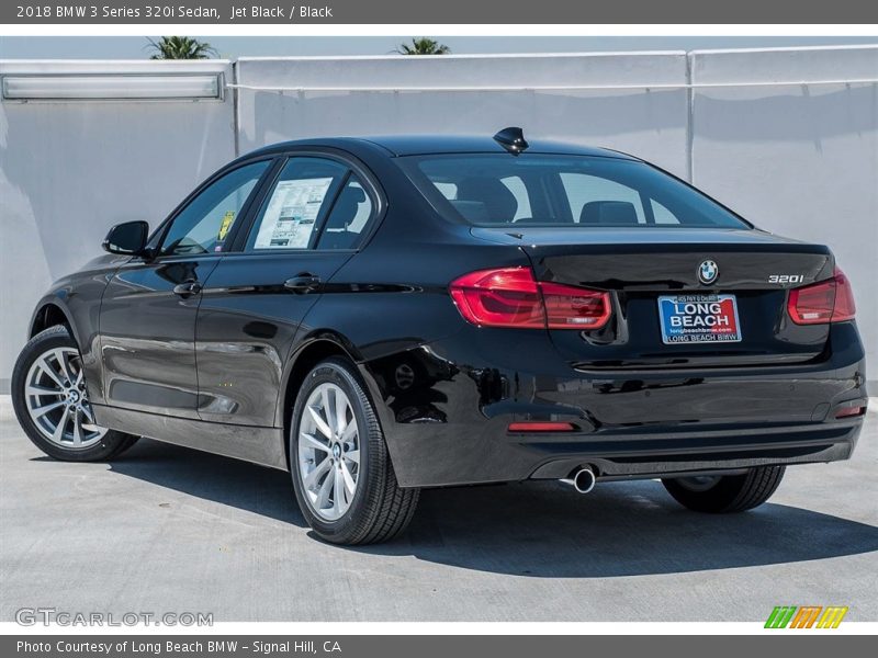 Jet Black / Black 2018 BMW 3 Series 320i Sedan