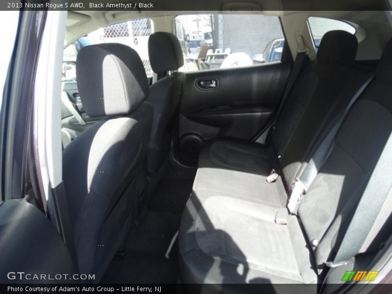 Black Amethyst / Black 2013 Nissan Rogue S AWD