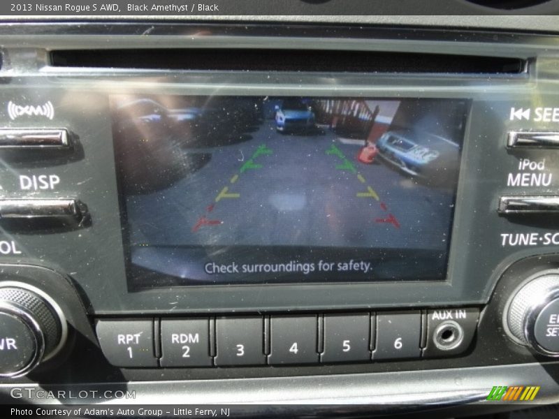 Black Amethyst / Black 2013 Nissan Rogue S AWD
