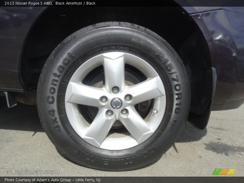 Black Amethyst / Black 2013 Nissan Rogue S AWD