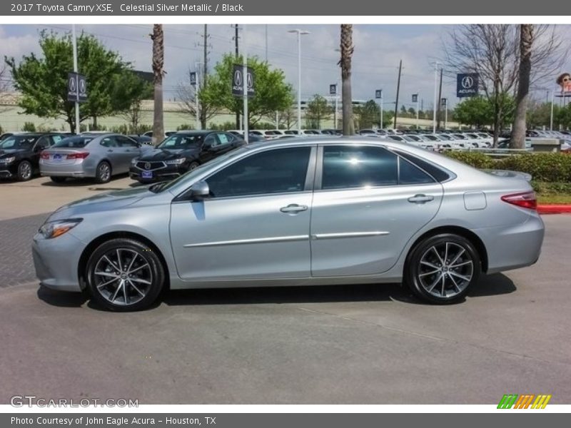 Celestial Silver Metallic / Black 2017 Toyota Camry XSE
