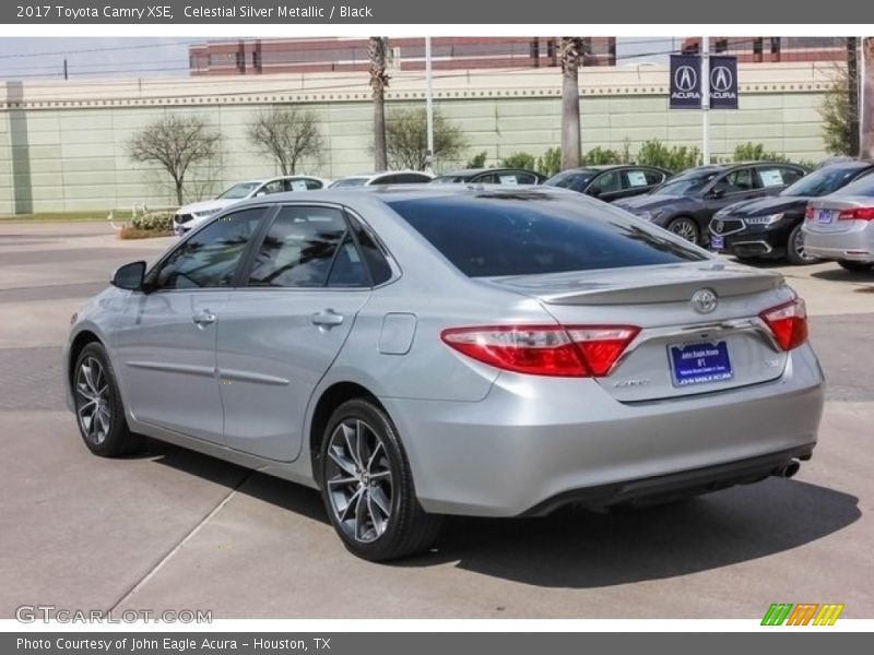 Celestial Silver Metallic / Black 2017 Toyota Camry XSE