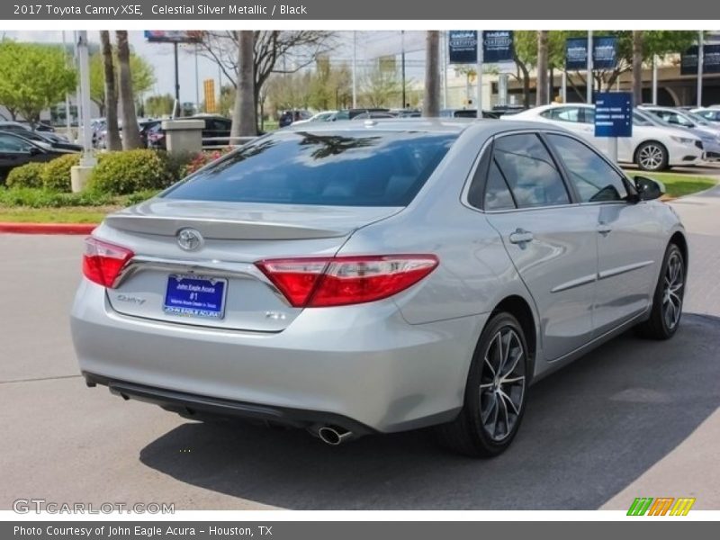 Celestial Silver Metallic / Black 2017 Toyota Camry XSE