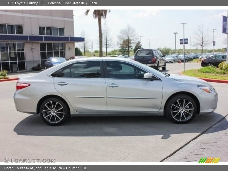 Celestial Silver Metallic / Black 2017 Toyota Camry XSE
