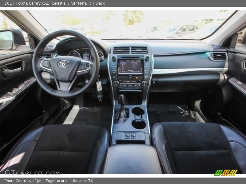 Celestial Silver Metallic / Black 2017 Toyota Camry XSE