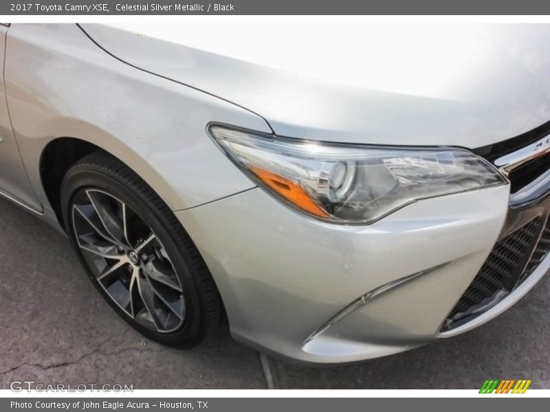 Celestial Silver Metallic / Black 2017 Toyota Camry XSE