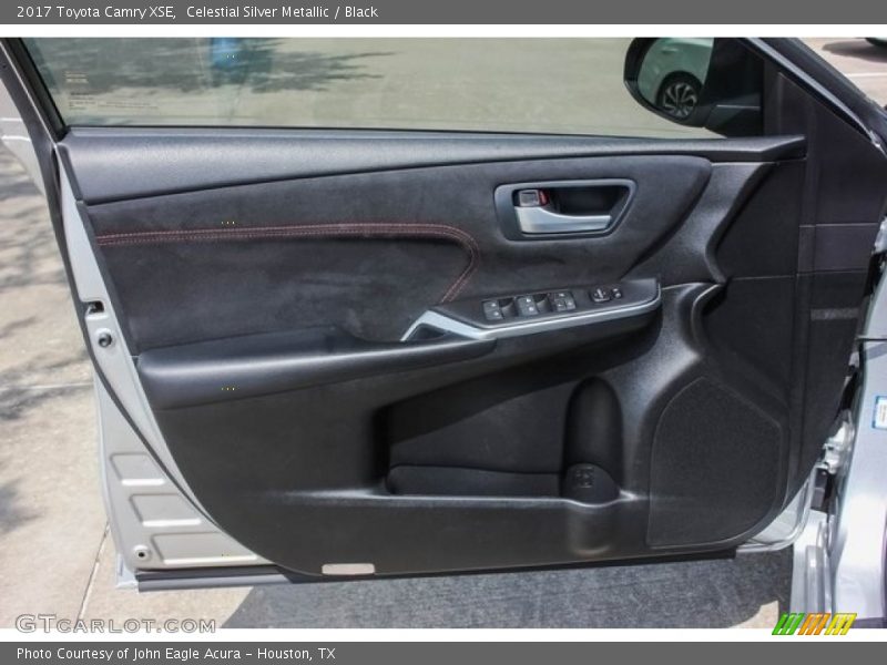 Celestial Silver Metallic / Black 2017 Toyota Camry XSE